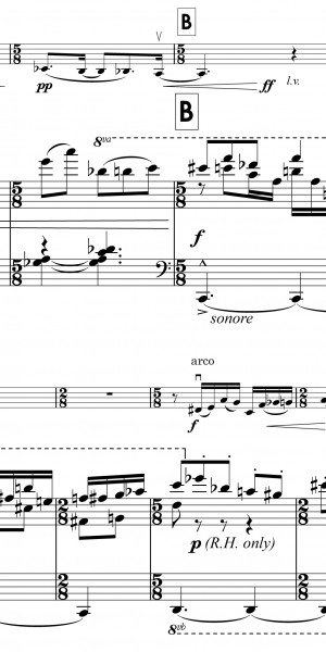 Tom Coult Piano Trio "The Chronophage"